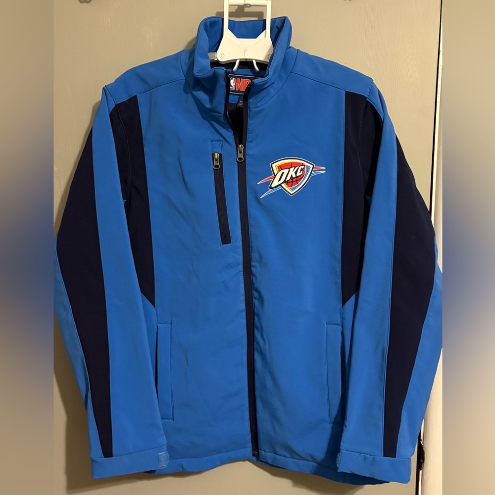 NBA Blue and Navy Performance Jacket